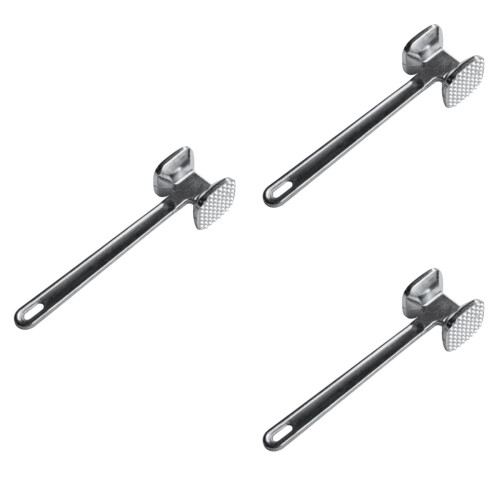 3 Count Steak Hammer Meat Tenderizing Tool Ground Tenderiser Kitchen Tenderizers