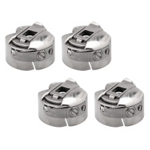 4pcs Sewing Machine Bobbin Case Household Sewing Machine Metal Bobbin Case