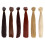 Kit com 6 mechas de cabelo sintético liso para confecção de perucas de boneca. 1