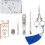 Vintage Sewing Set with Scissors, Needles, Thimble & Tools - Compatible with Craft, Needlework, Tailor Use 1