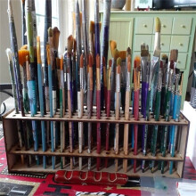 Abverkauf! Fmxomd Pinselständer 67 Pinsel Wandmontage oder freistehend