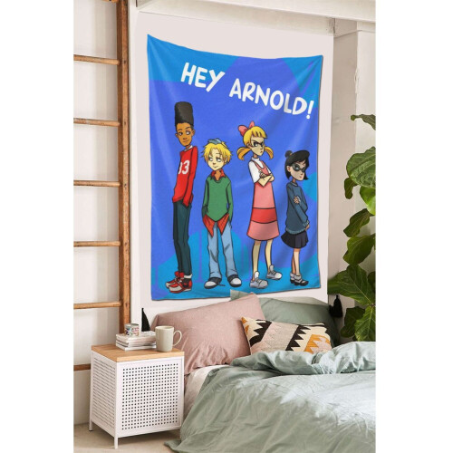 Ταπισερί Hey Arnold, Μεγάλες ταπισερί τοίχου για σαλόνι, υπνοδωμάτιο, κοιτώνα, αφίσες, 2
