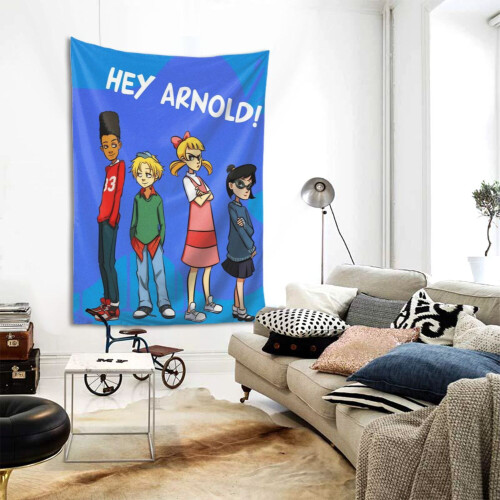 Ταπισερί Hey Arnold, Μεγάλες ταπισερί τοίχου για σαλόνι, υπνοδωμάτιο, κοιτώνα, αφίσες, 1