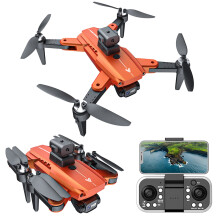 VALSEEL Brushless Drone High-definition Aerial Photography Quadcopter Large Folding Positioning Remote Control Aircraft Drone with Camera