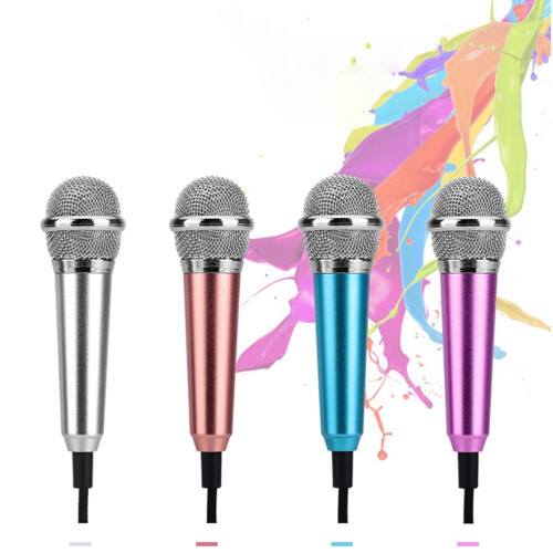 2 Handheld Studio Mics - High Quality Recording (Blue) 1