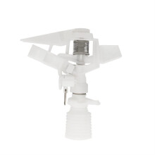 Irrigation Sprinkler 3/4 Inch Rocker Spray Head with 360 Swivel White Female Thread for Garden Watering