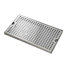 Stainless Steel Beer Drip Tray with Drain Plate for Bar, Restaurant, Coffee , Tea Room, Kitchen, 9.84x6.89 Inch