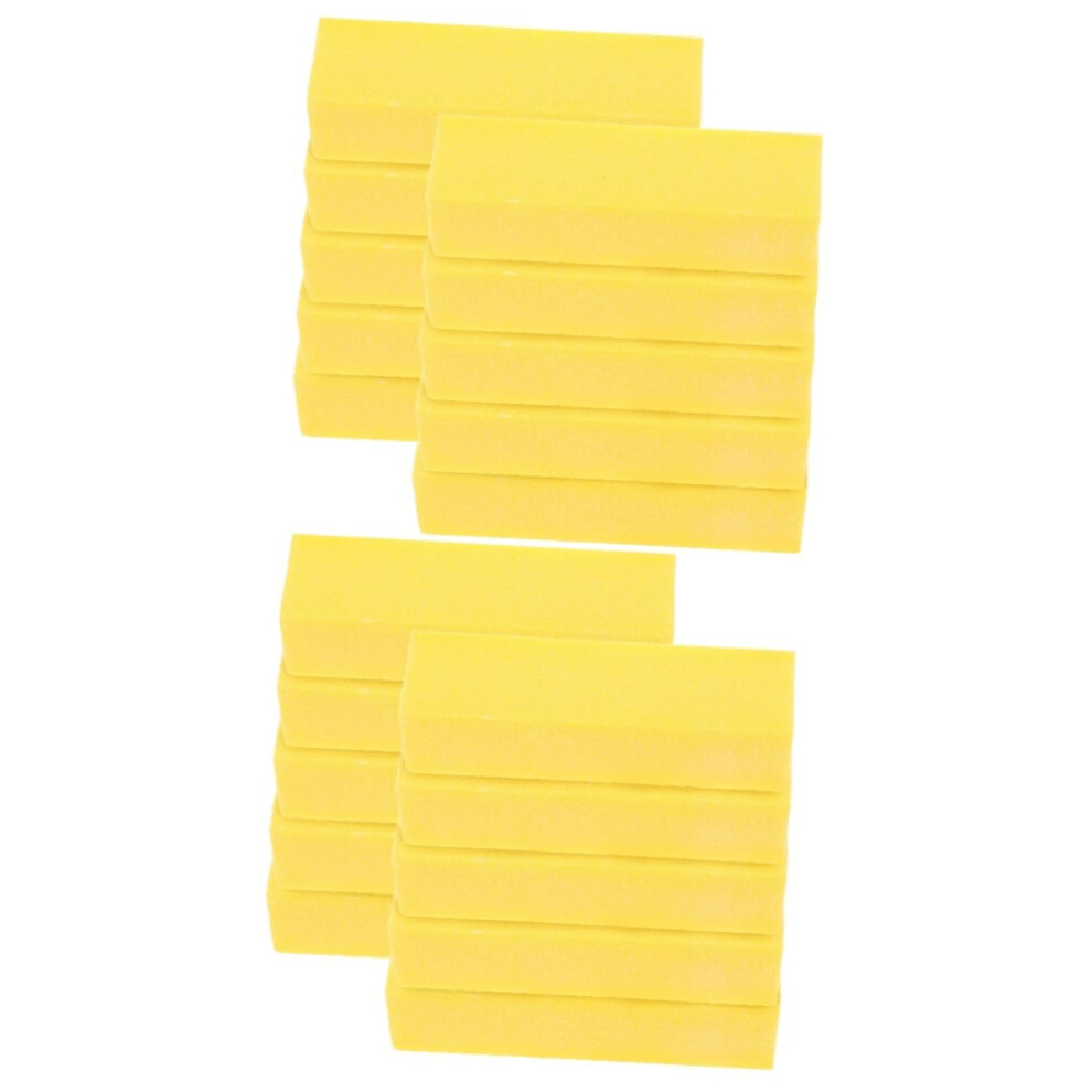 20pcs Professional Nail Buffer Block and Sponge Nail File for Smooth Nail Finishing and Salon Use