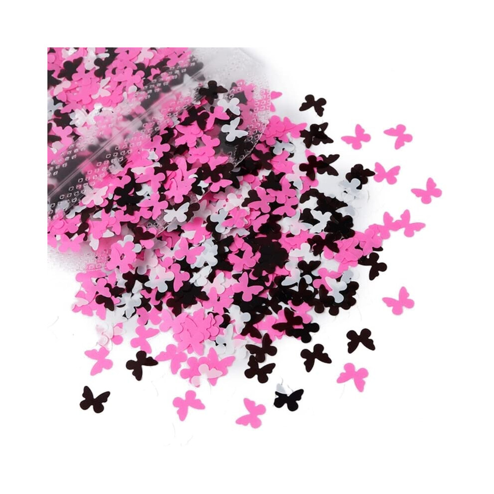 Heart Butterfly Star Nail Art Glitter Sequins for DIY Nails and Resin Mold Decoration