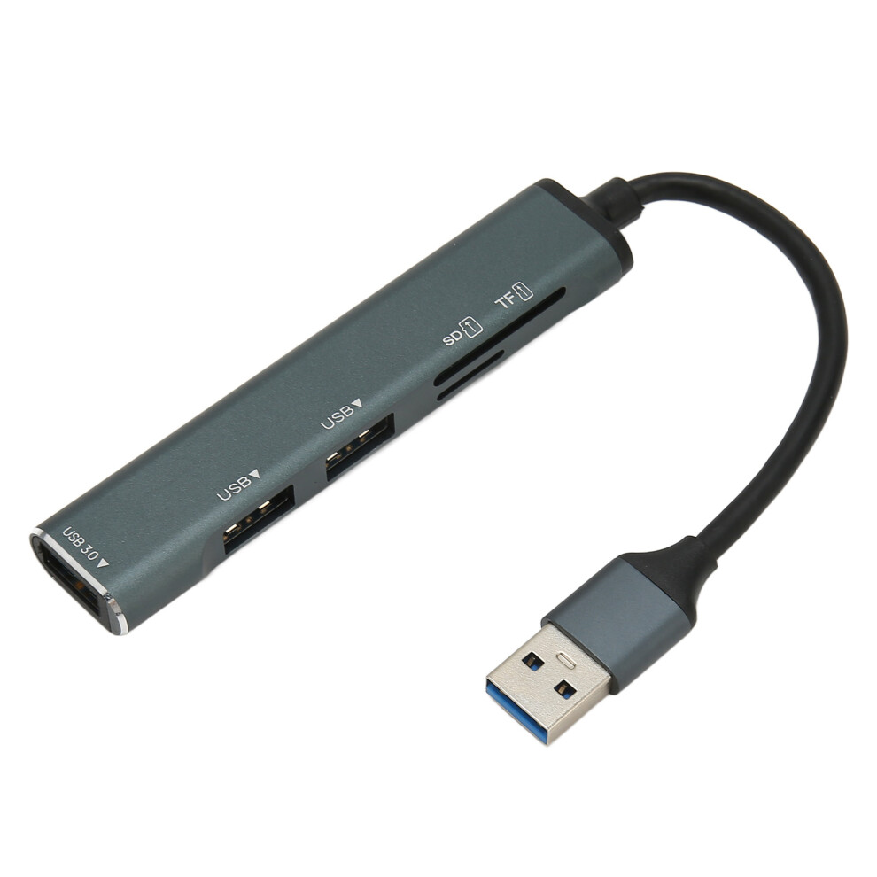 Usb Hub For Desktop Computers And Laptops, Superspeed Transmission Multi Usb Port For Flash Drive, Hdd, Console, Printer, Card Reader 9176269484569