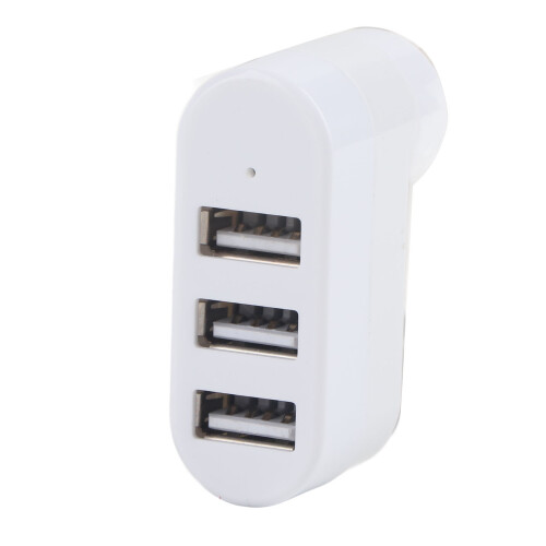 Συμπαγής σχεδιασμός USB Hub, φορητός περιστρεφόμενος κόμβος για υπολογιστή και 1