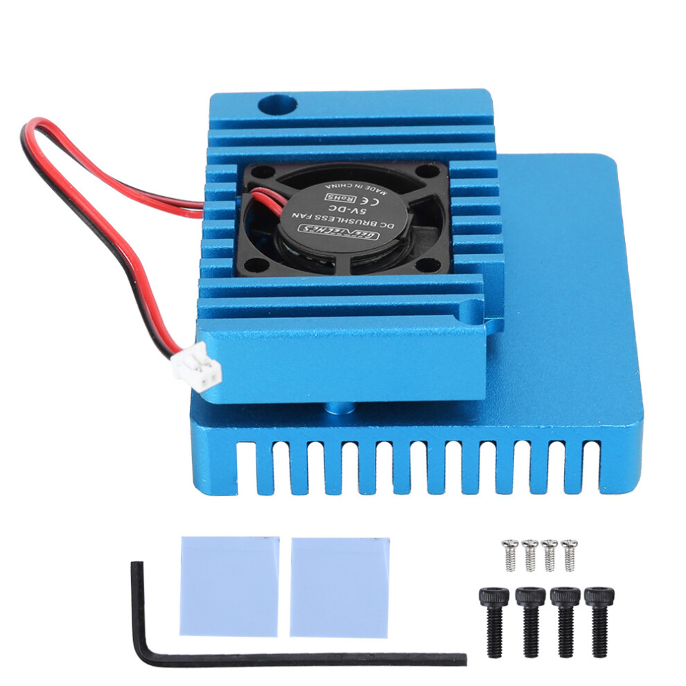 High-Quality Aluminum Heat Sink With Cooling Fan For Enhanced Electric Motor Efficiency, Universal Solution Ensuring Optimal Performance And Longevity 9176269486815