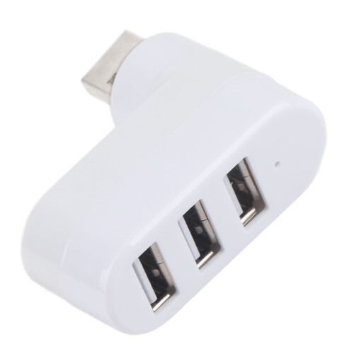 Συμπαγής σχεδιασμός USB Hub, φορητός περιστρεφόμενος κόμβος για υπολογιστή και 2