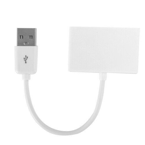 Ελαφρύς μετατροπέας κάρτας ήχου USB3D Εξωτερικός προσαρμογέας ήχου 7.1 καναλιών για 2