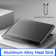 Cooler Computer with Human Engineering Silent Fan Aluminum Alloy Frame Fast Heat Dissipation Wear Resistant Surface and Mute Design