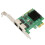 Προσαρμογέας δικτύου Pcie υψηλής ταχύτητας με δύο θύρες Gigabit Ethernet βασισμένο σε 5