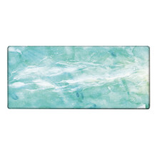 XXL Extra Grote Gaming Muismat Ultra Glad Oppervlak Antislip Rubberen Basis Cool Marmer Design Gemakkelijk Schoon te Maken Gestikte Rand
