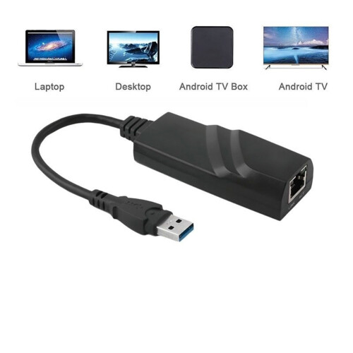 Φορητός προσαρμογέας δικτύου, Plug & Play για Windows, Vista, Win7, Win8, Win8.1, iOS και Android, η 1
