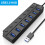 Διανομέας USB Plug and Play, Μεταφορά δεδομένων 7 θυρών υψηλής ταχύτητας για φορητό 2