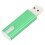 Λαμπρή πράσινη μίνι συσκευή αποθήκευσης USB, το φορητό ψηφιακό σας σύμπαν με 5