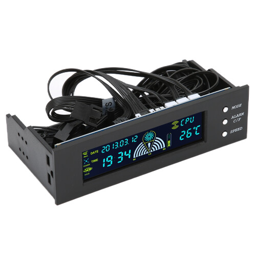 Ελεγκτής PWM Fan Hub για ψύξη υπολογιστή, ελαφρύς, υψηλής χωρητικότητας με σταθερή 2