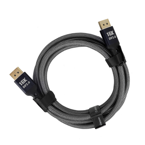 Καλώδιο DisplayPort 2.0, καθηλωτική ροή και ανθεκτικός σχεδιασμός, υποστηρίζει 16K στα 60Hz 1