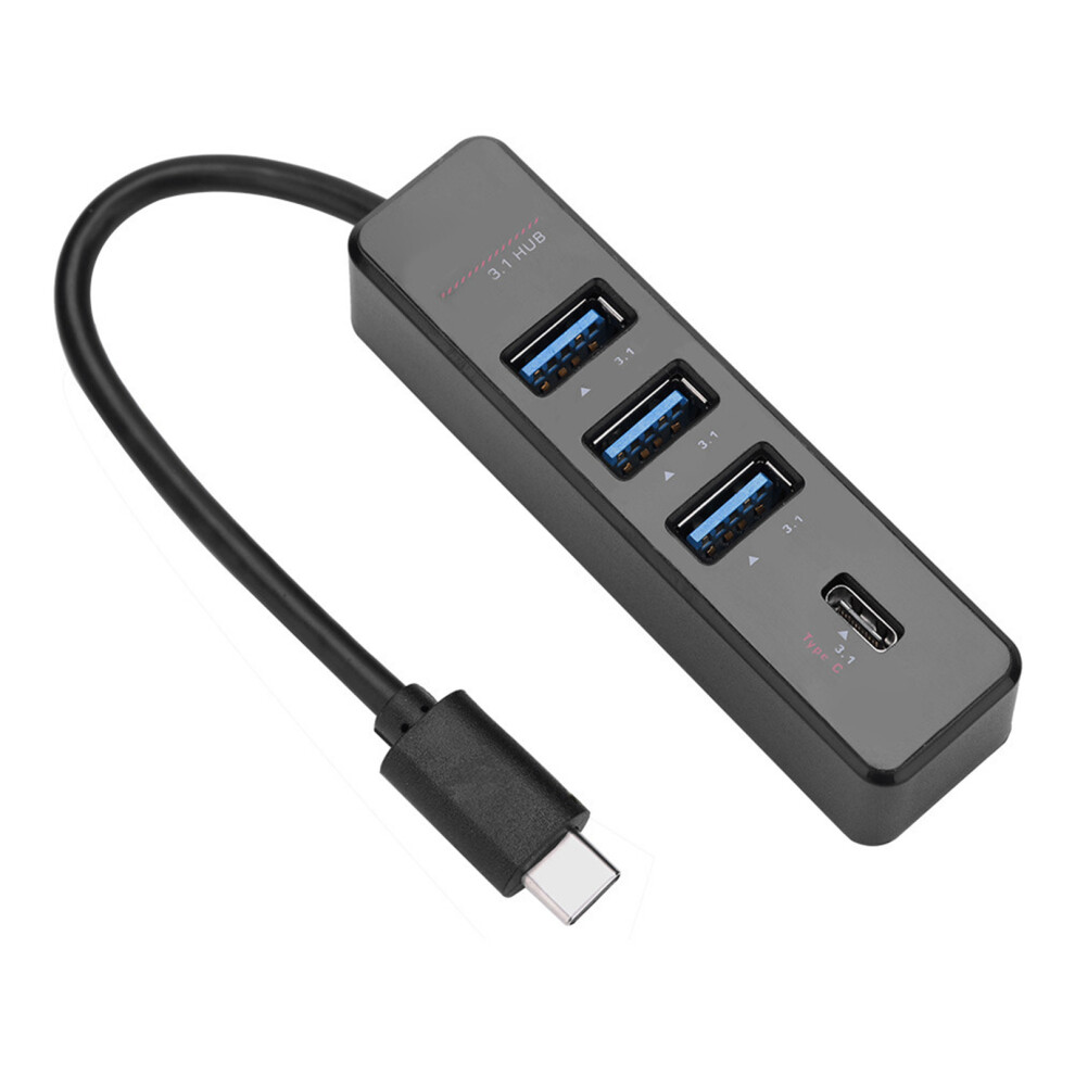 Usb C Splitter Hub 4 Port Adapter, Plug And Play Type C To Multiple Ports With Superspeed Data Transfer And Wide Compatibility For Modern Devices 9773935664944