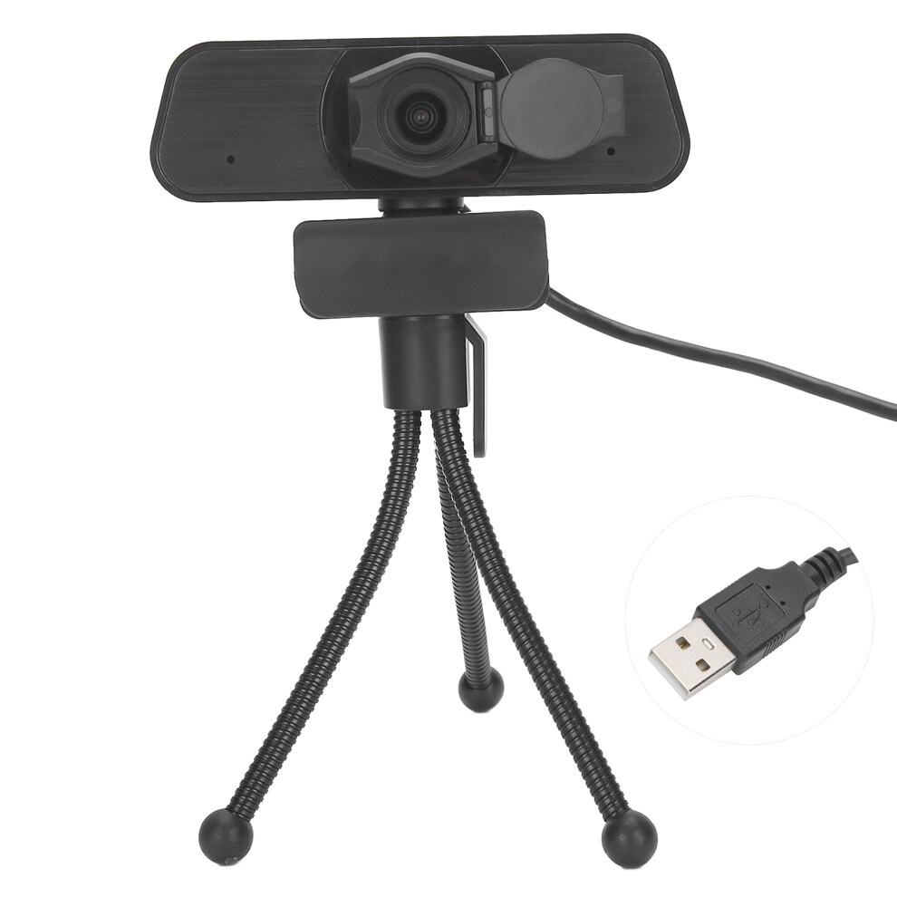 High Definition Webcam With Full Hd Glass Lens, Automatic Correction For Clear Video Calls, Streaming And Conferencing Light 9176269498092