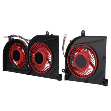 Náhradní ventilátor CPU, zbrusu nový, vysoce kvalitní hliníkový konektor se 4 vodiči kompatibilní s MSI GS63GS73Series, vícelistý