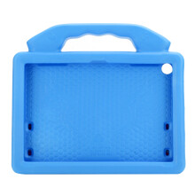 Schokbestendige tablethoes voor kinderen, geschikt voor Kindle Fire HD8 8P, met handvat, dubbele laag EVA-schuim, opvouwbare siliconen standaard,