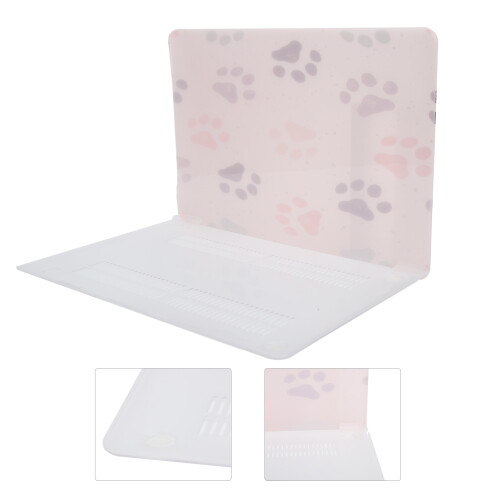 Capa rígida personalizada para MacBook Air de 13,3 polegadas, antiderrapante e resistente a arranhões, com áreas de ventilação e proteção 2