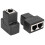 Splitter per cavo di rete Splitter Ethernet RJ45 Adattatore splitter Connettore Ethernet plug and play compatibile con router, computer, decoder e 6