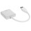 Προσαρμογέας USB VGA για εξωτερική οθόνη, οθόνη υψηλής ευκρίνειας, καλώδιο 6