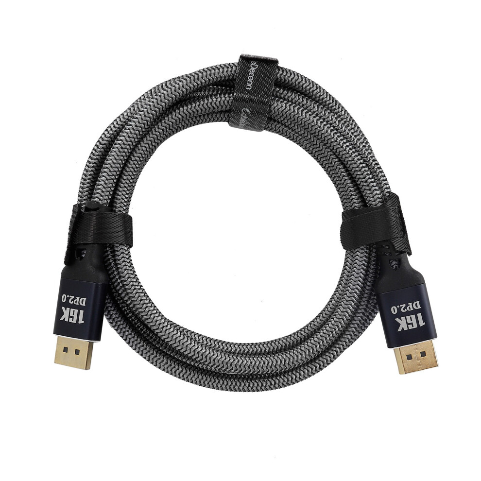 Displayport Cable 2.0, Immersive Streaming And Durable Design, Supports 16K At 60Hz For Crystal-Clear Viewing 9147006005590