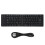 Foldable Bluetooth Keyboard, Stand Holder for iOS Android Windows Mac, Rechargeable Ultra Slim Mini Keyboard, Elegant Style 1