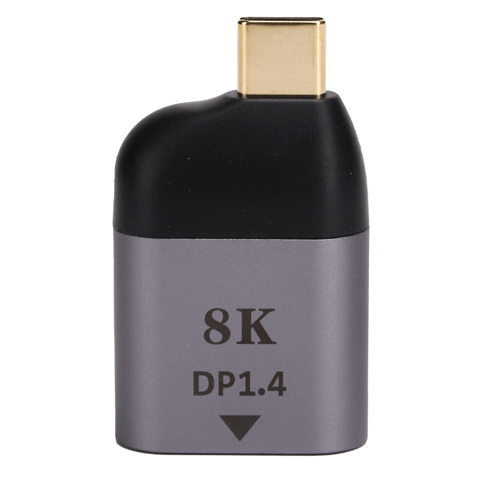 Usb C To Mini Displayport Adapter High Quality Spring Cable 8K Hd Resolution Portable Durable Wide Compatibility Data Transfer Coiled Spring Design Ad 9176269495237