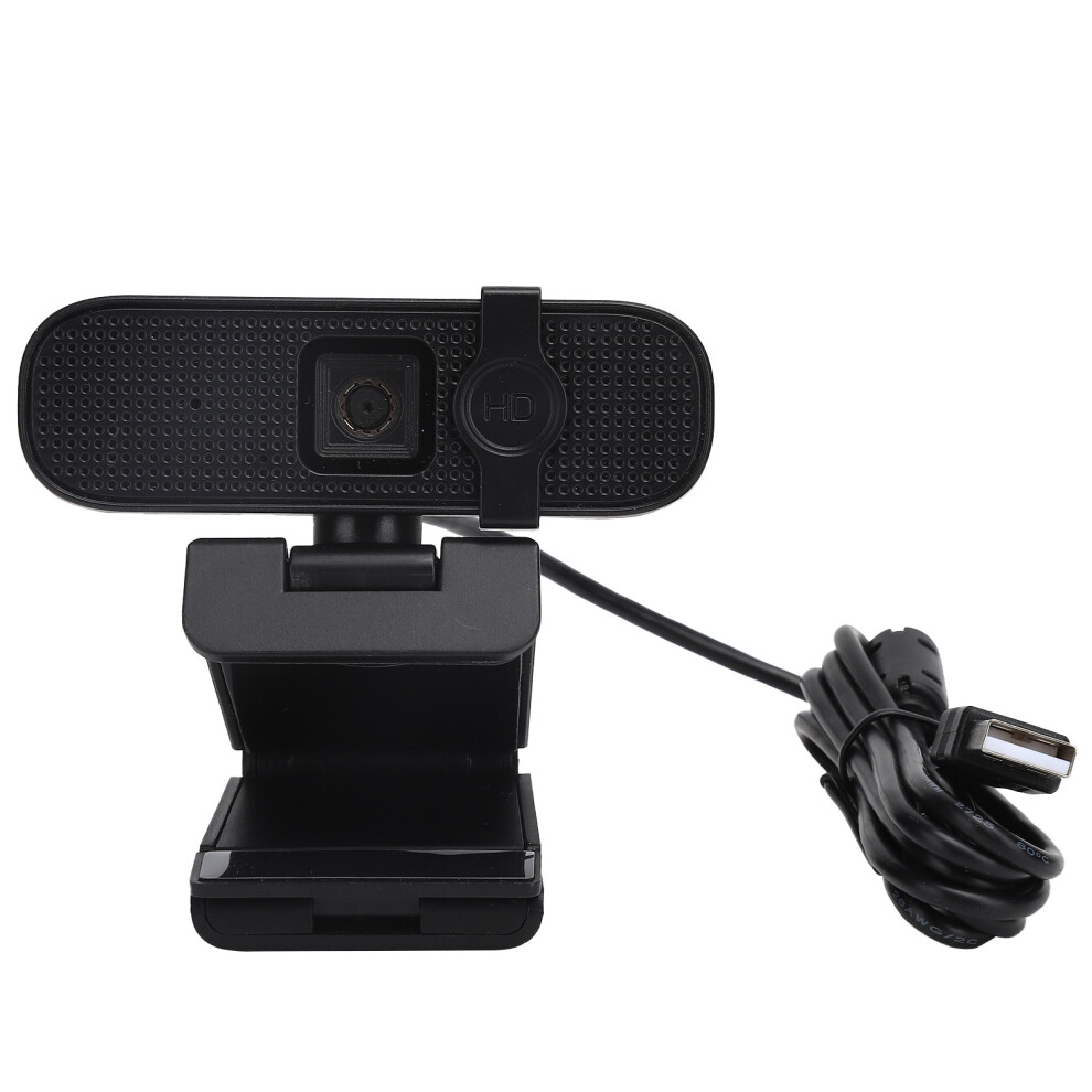 Hd Webcam With Microphone For Online Courses, Webcam With Noise Reduction Microphone And Hdr Technology, Plug And Play Tripod Ready Webcam With Privac 9147006728383