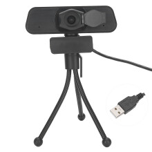 1080P-Webcam mit H.264-Videokomprimierung, Sichtschutzabdeckung für erhöhte Sicherheit, kompatibel mit mehreren Plattformen