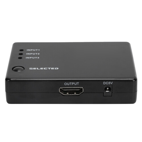 Power Saving Design Meets High-Definition Multimedia Excellence, HDMI Switch With Automatic Recognition And Small Size For Your Convenience 1