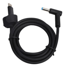 Laptop-DC-Stecker auf USB-C-Adapter, robuste Nylonummantelung für verwicklungsfreies Laden