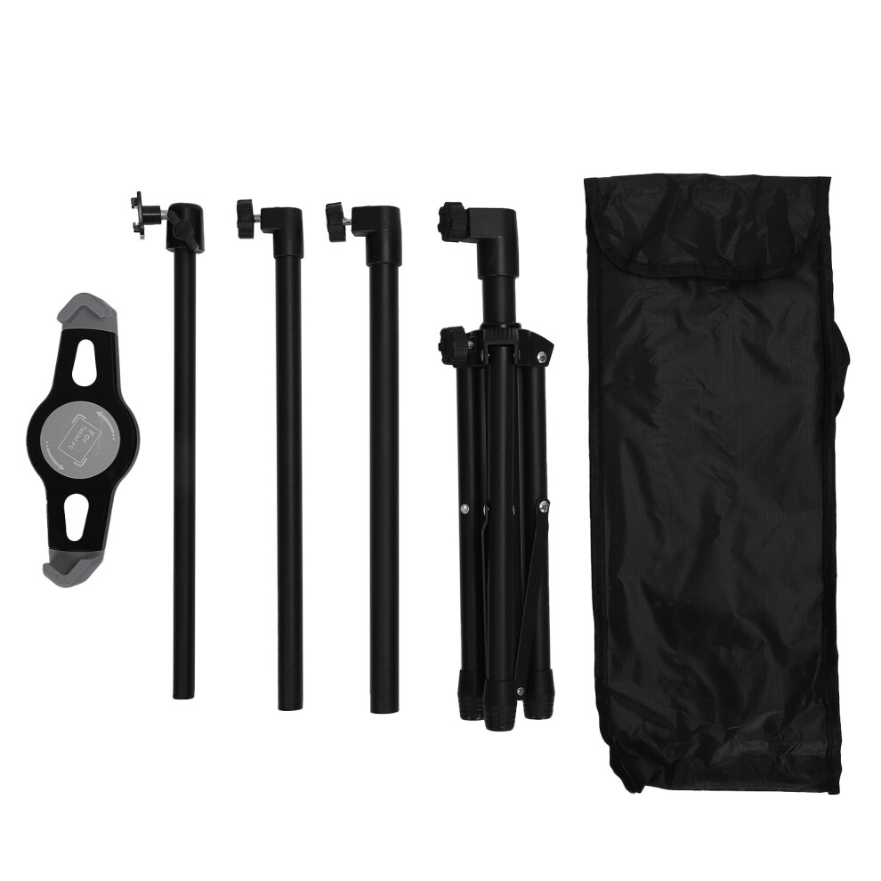 Adjustable Tablet Stand Rotatable Mount For Mobile Phones Universal Compatibility Tripod Adapter With 360 Degree Rotation Durable Aluminum Alloy 9773935665477