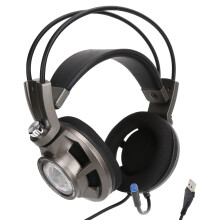 Surround sound gaming headset met helder en gedetailleerd geluid, lichtgewicht ergonomische hoofdband voor langdurig comfort, multi-channel