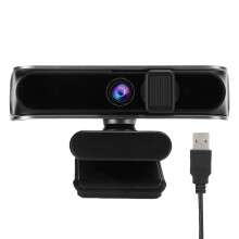 Webcam mit geräuschunterdrückendem Mikrofon, kristallklarer Klang für professionelle Anrufe, HD-Videoaufnahme mit 30 Bildern pro Sekunde,