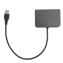 Effizienter Datentransfer-Hub mit hohen Übertragungsgeschwindigkeiten, leichtem und tragbarem externen Festplattenadapter für Laptops,