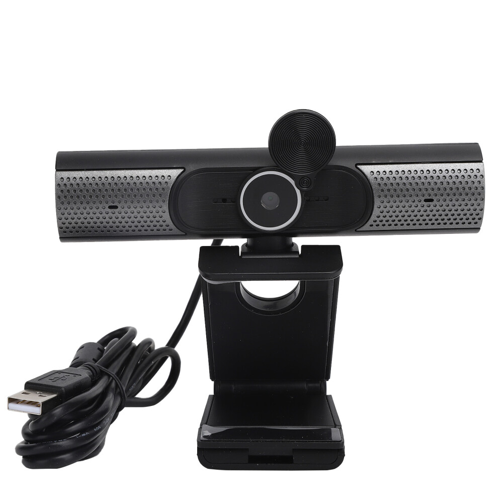 Privacy Cover Webcam, Adjustable Fov Webcam With Microphone For Video Chats, Wide Compatibility Webcam For Online Meetings 9147006728376