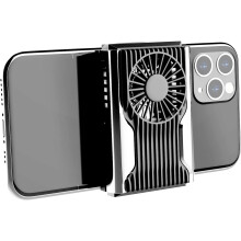 Pokročilé chladiace riešenie pre vaše zariadenia, dvojitý turbo ventilátor pre mobilné telefóny zaisťuje rýchle ochladenie na optimálne