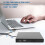 Eco Friendly Multi Purpose USB Compatible External Drive, High Speed Burning DVD CD Burner For Desktop And Laptop Computers, Optimized Circuit For 3