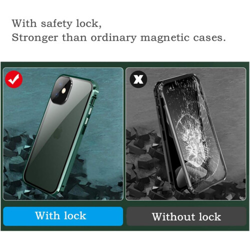 Προστατευτικό οθόνης απορρήτου για iPhone12Pro Max, ισχυρή μαγνητική προσρόφηση που 2