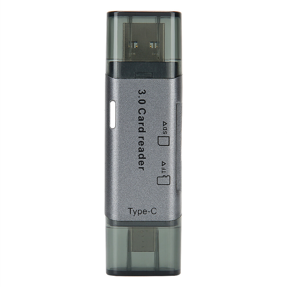 Fashionable Memory Card Reader, Dual Card Slots For Simultaneous Access, Portable And Plug And Play For Seamless Transfers 9147006869055