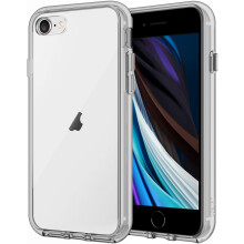 Schutzhülle in Militärqualität für das 4,7-Zoll iPhone SE (2. Generation, 2020), ultradünnes, stoßfestes Bumper-Cover mit kratzfester,